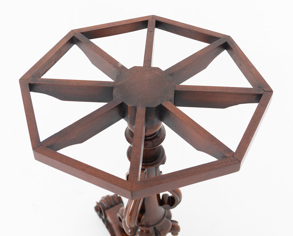 Unusual Victorian Mahogany Occasional Table