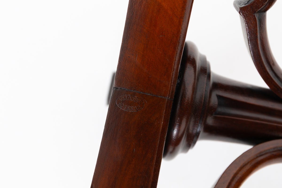Unusual Victorian Mahogany Occasional Table