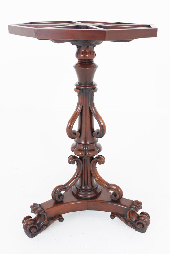 Unusual Victorian Mahogany Occasional Table