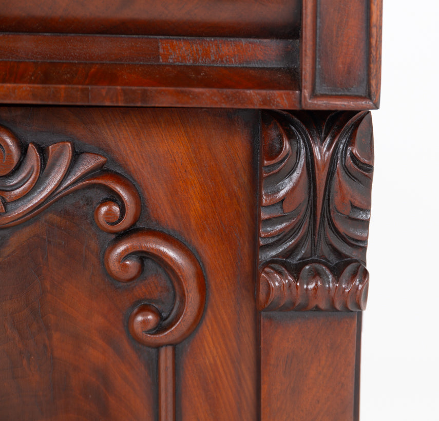 Victorian Mahogany Breakfront Sideboard