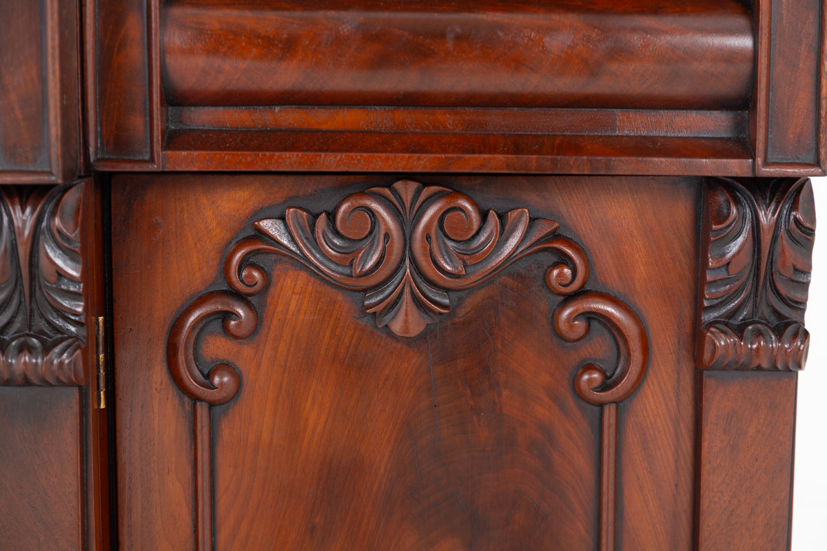 Victorian Mahogany Breakfront Sideboard