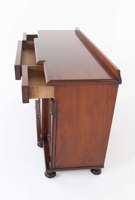Victorian Mahogany Breakfront Sideboard