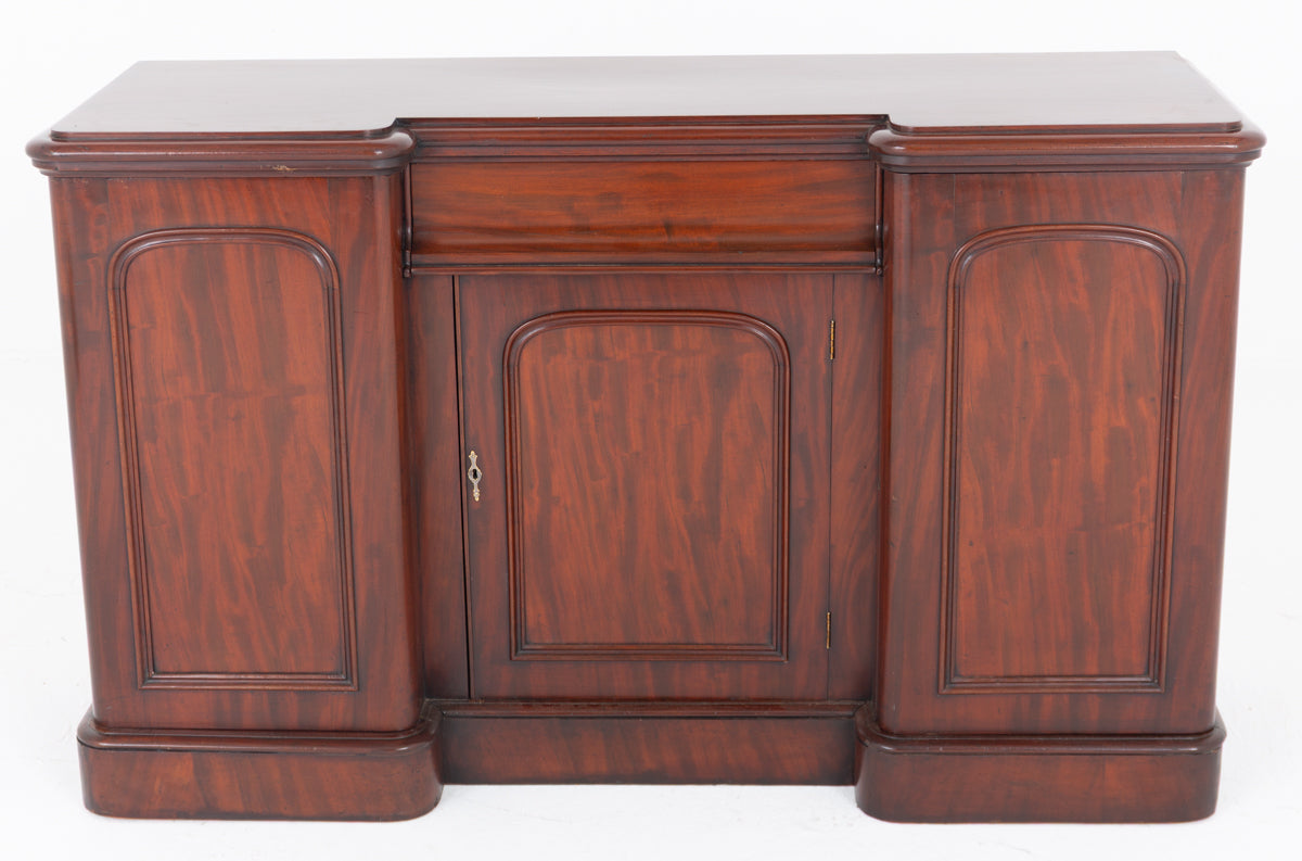 Victorian Mahogany 3 Door Sideboard