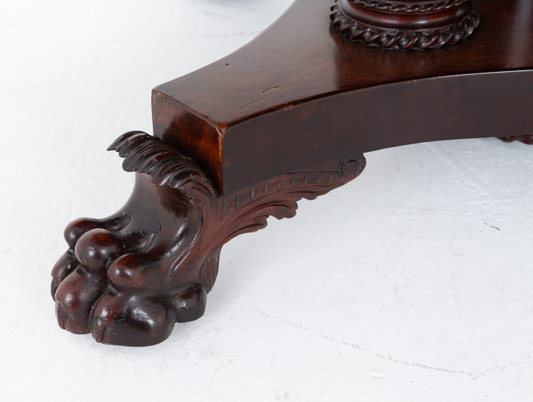 Impressive Mahogany Split Base Dining Table