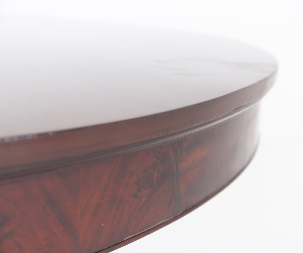 Impressive Mahogany Split Base Dining Table