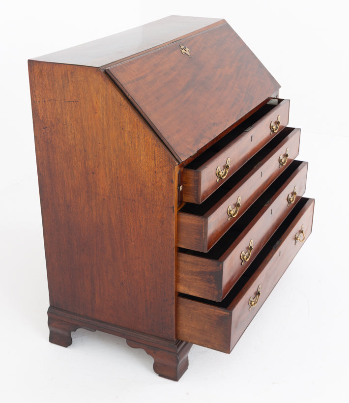Georgian Mahogany Bureau
