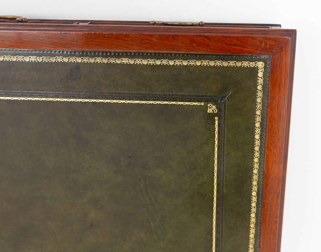 Mahogany Georgian Revival Mahogany Partners Desk
