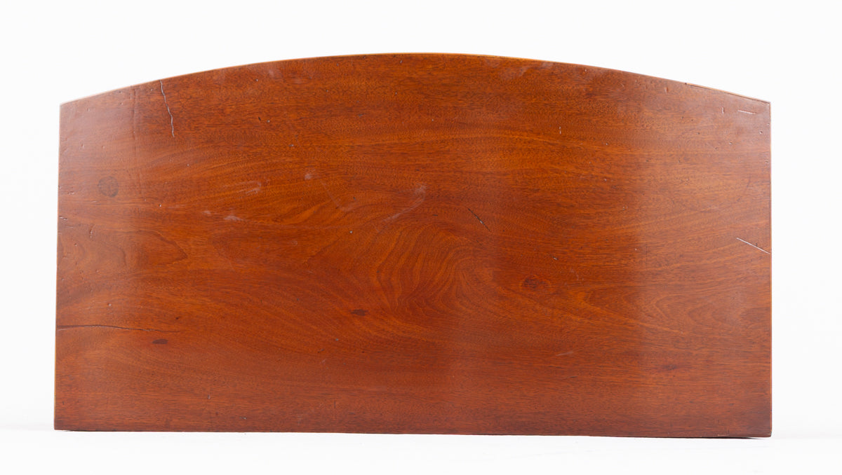 Regency Mahogany Bow Chest of Drawers