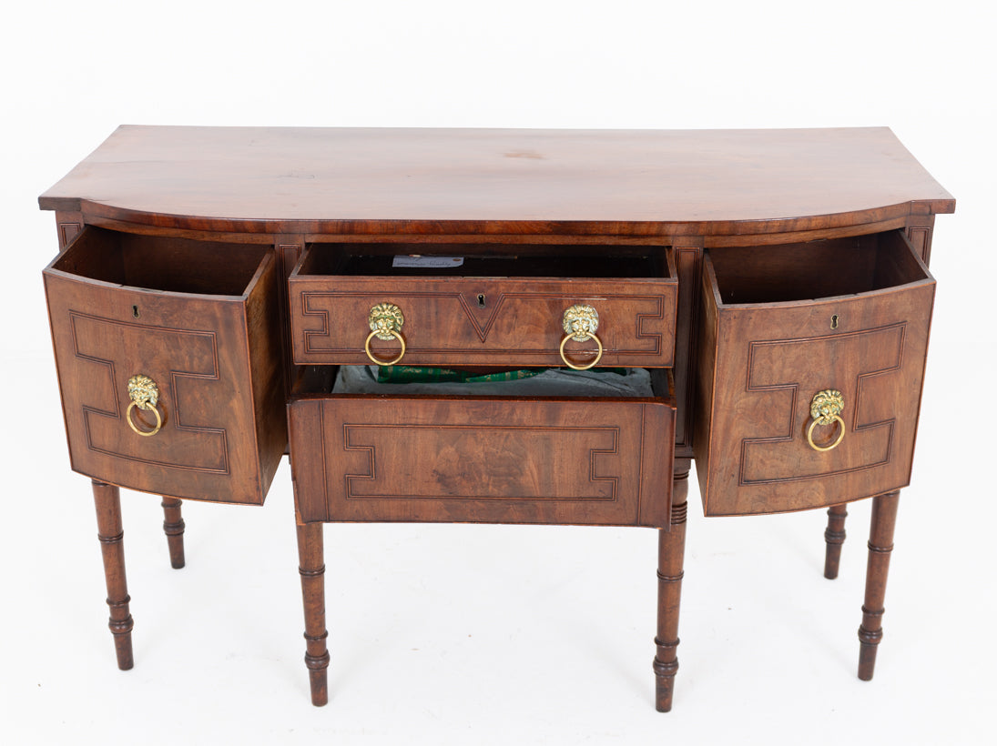 Regency Mahogany Sideboard