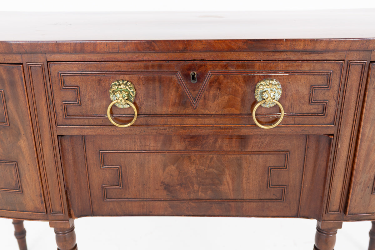 Regency Mahogany Sideboard