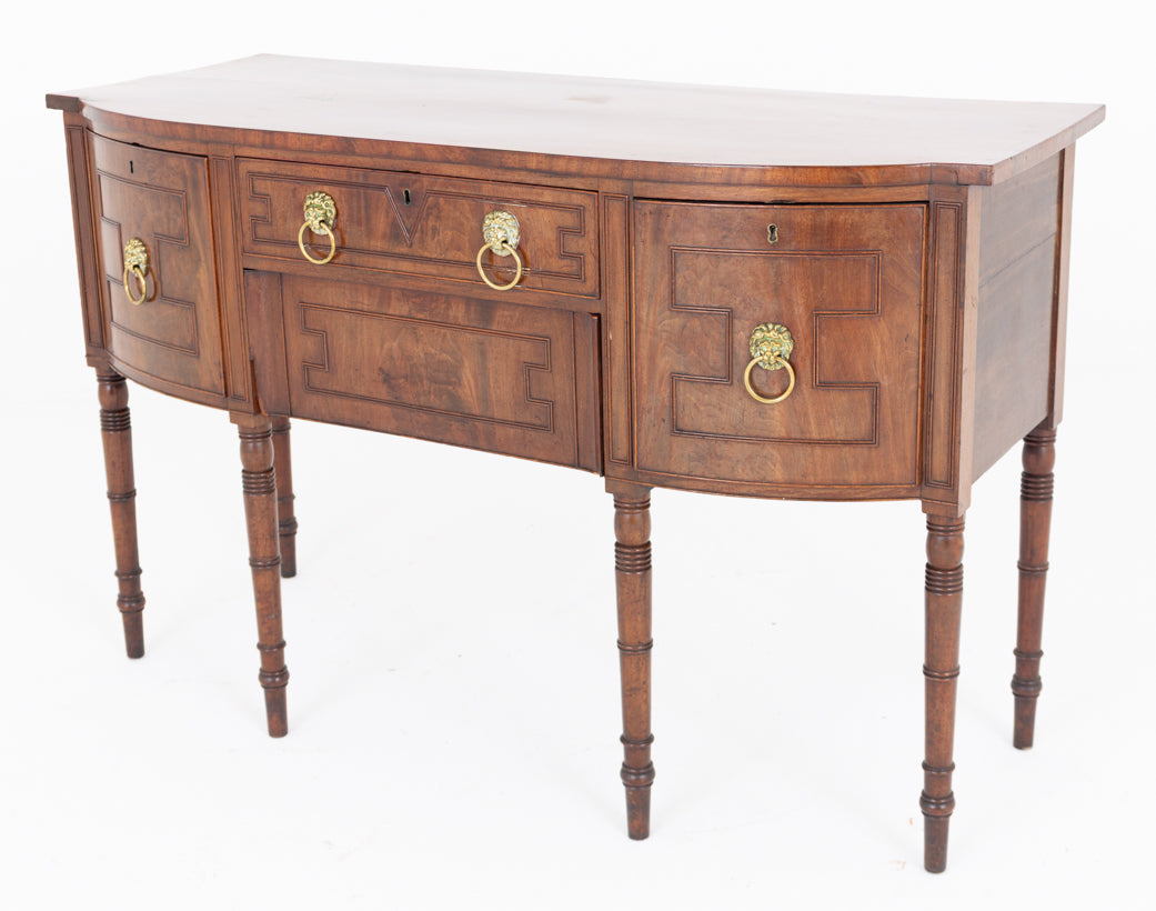 Regency Mahogany Sideboard