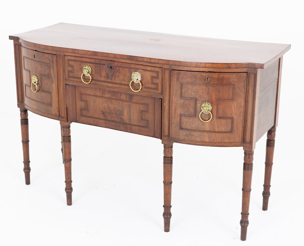 Regency Mahogany Sideboard