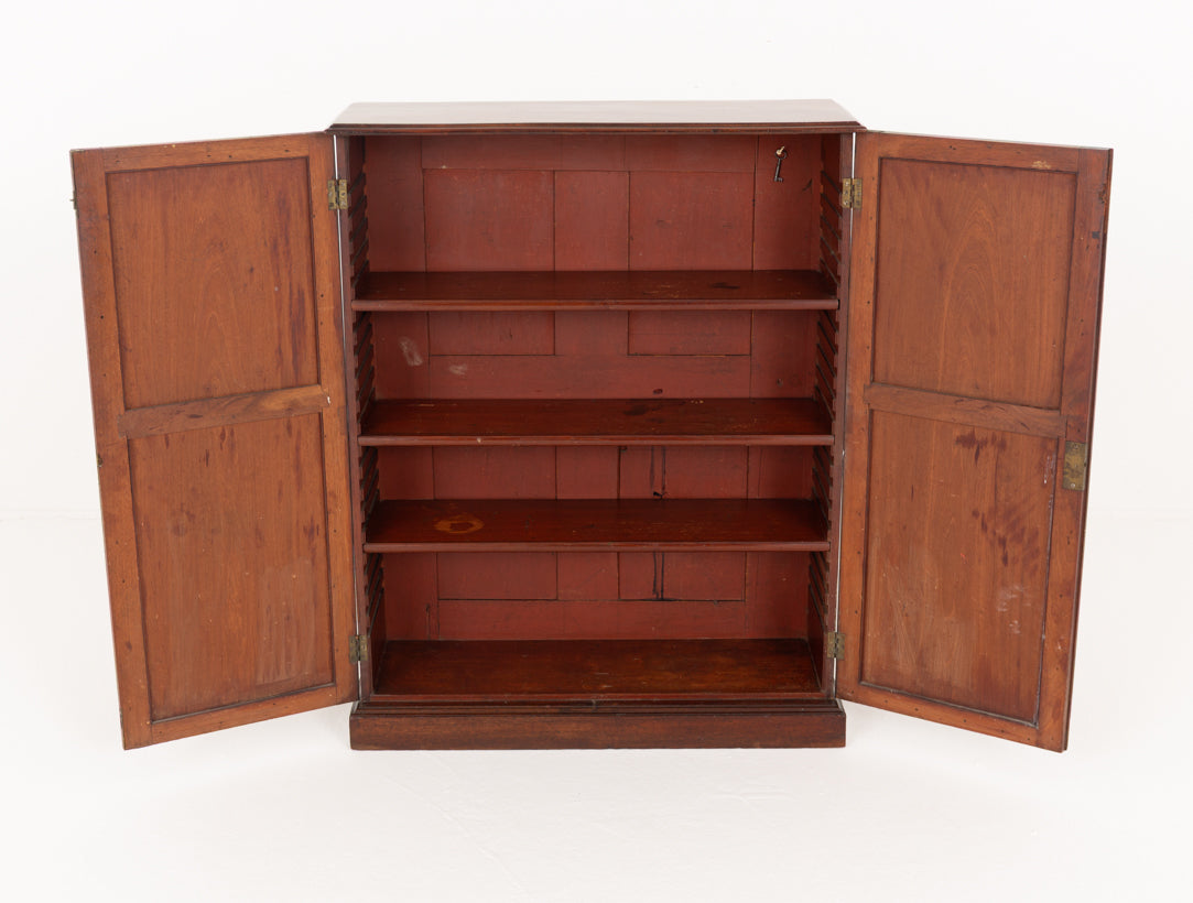 Victorian Mahogany 2 Door Side Cabinet