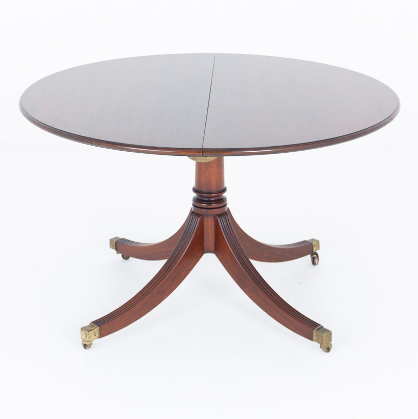 Regency Revival Mahogany Dining Table