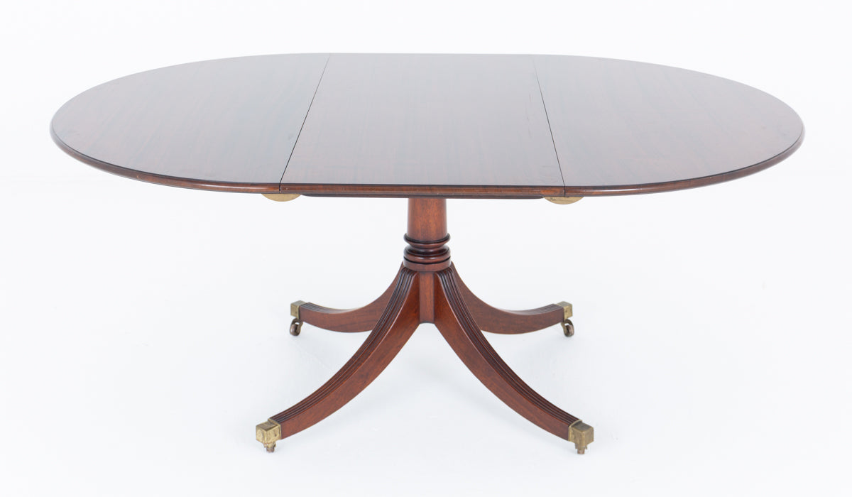 Regency Revival Mahogany Dining Table
