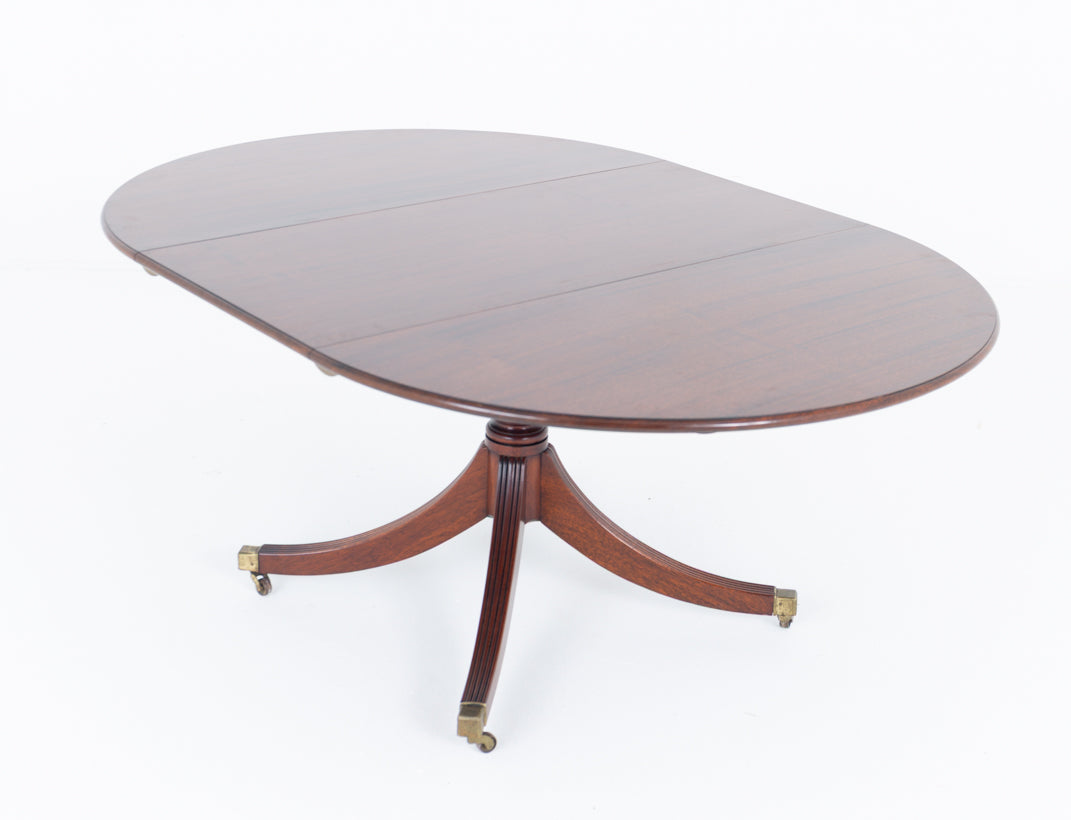 Regency Revival Mahogany Dining Table