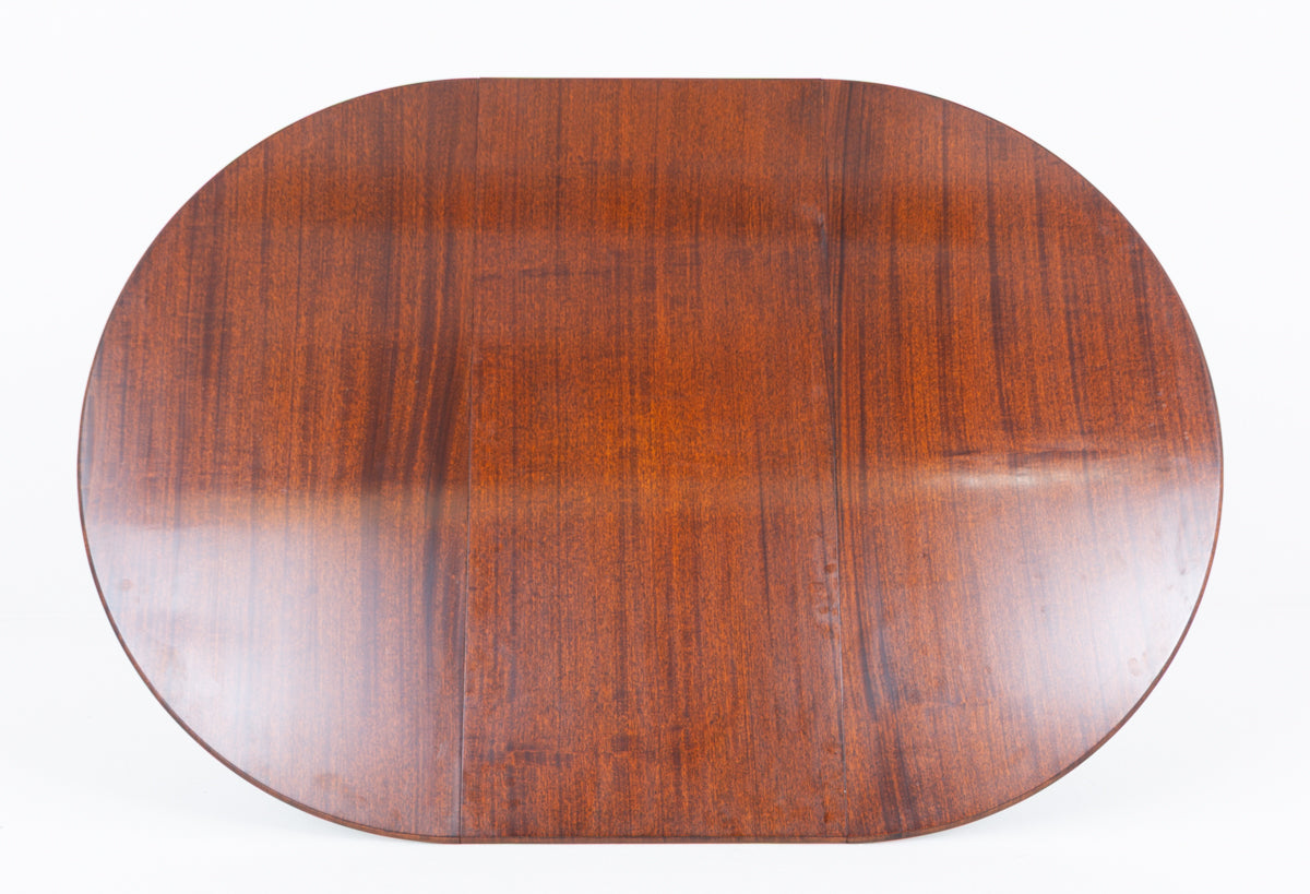 Regency Revival Mahogany Dining Table