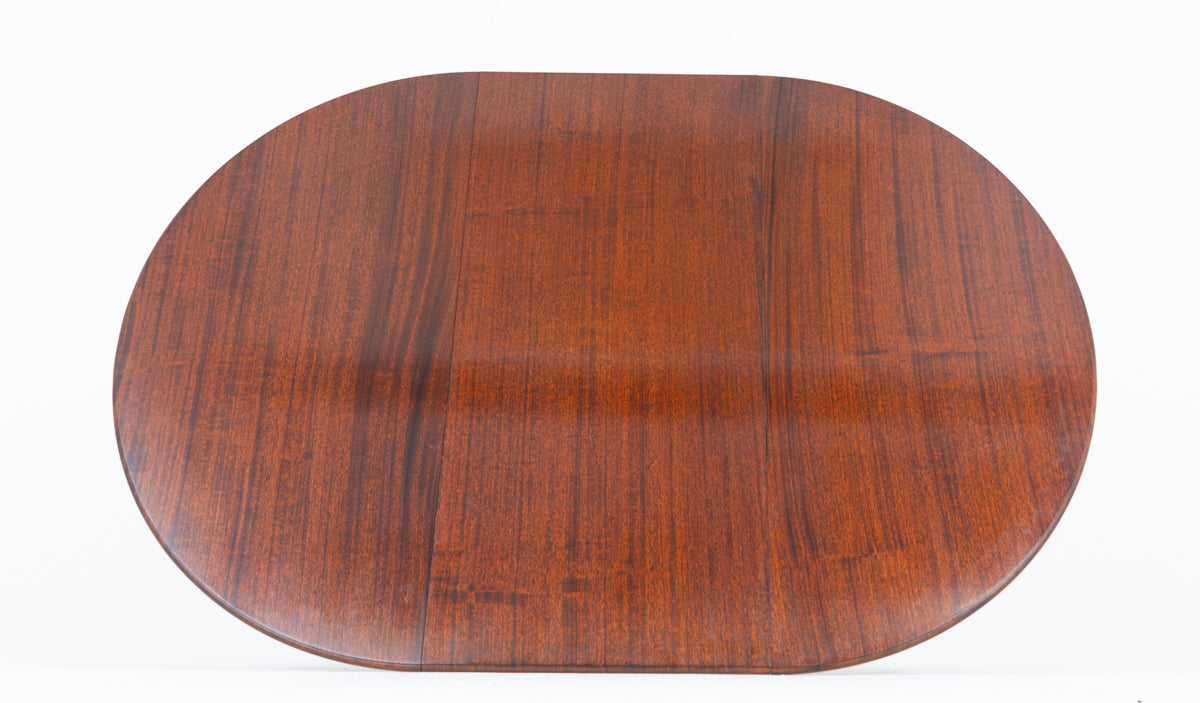 Regency Revival Mahogany Dining Table