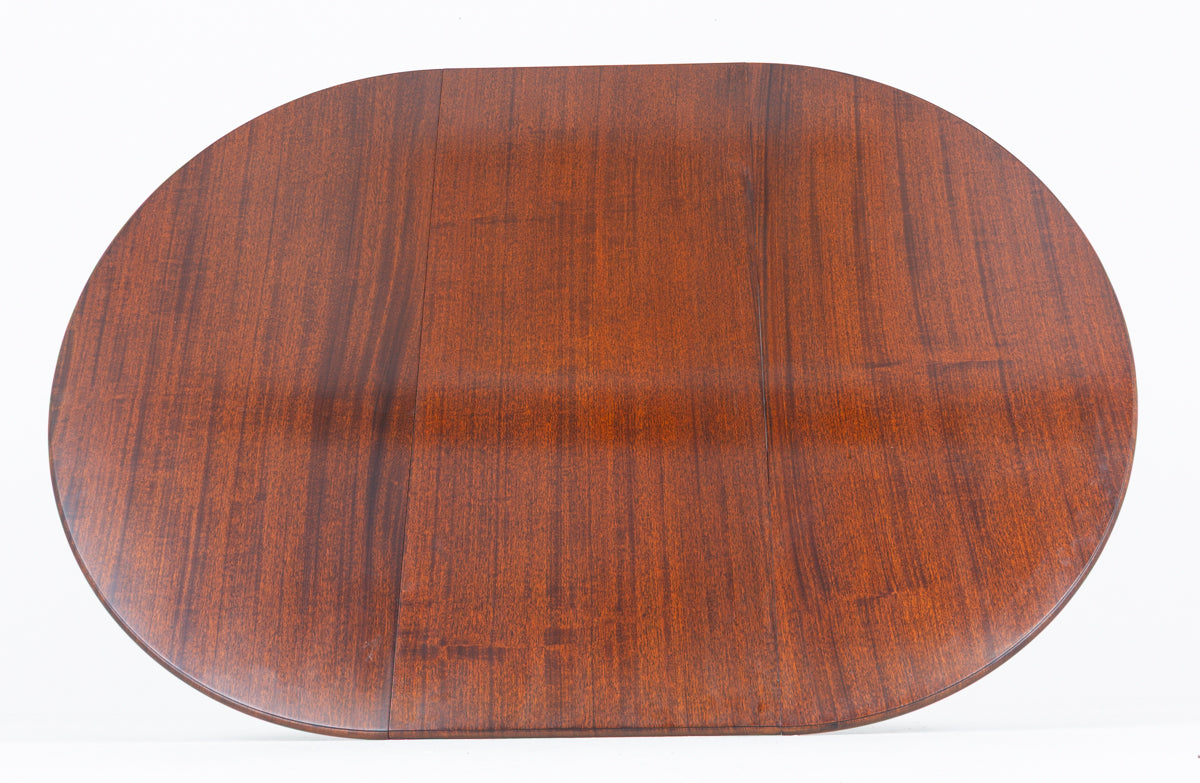 Regency Revival Mahogany Dining Table