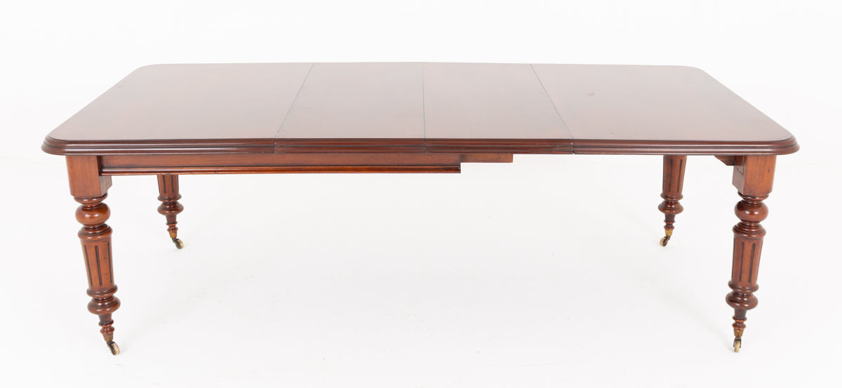 Victorian Mahogany Extending Dining Table