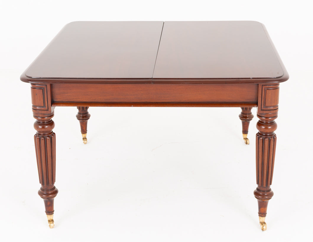 Regency Mahogany 2 Leaf Extending Dining Table