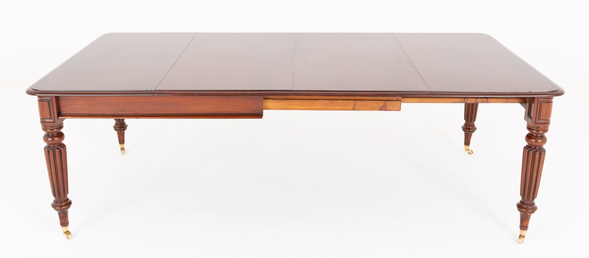 Regency Mahogany 2 Leaf Extending Dining Table