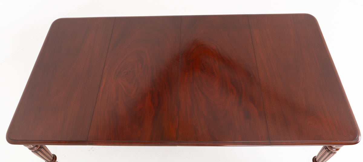 Regency Mahogany 2 Leaf Extending Dining Table