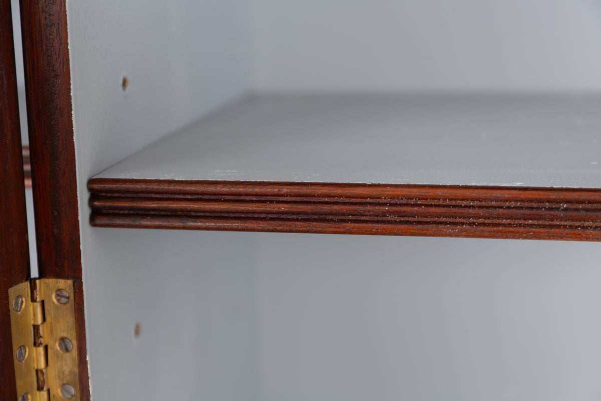 Georgian Revival Mahogany Breakfront Bookcase