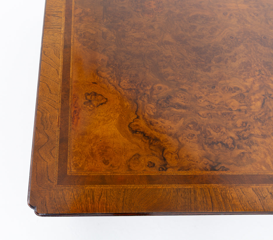 Carolean Style Walnut Coffee Table
