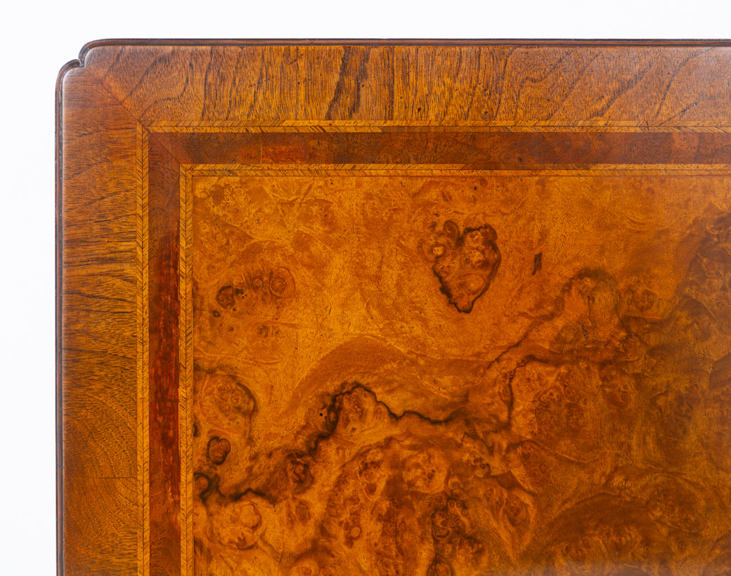 Carolean Style Walnut Coffee Table
