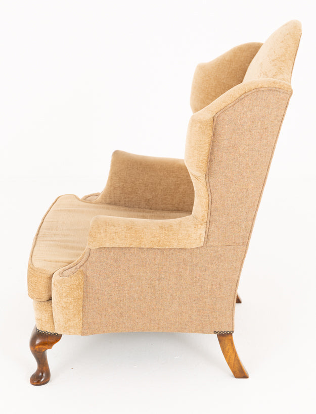 Pair of Georgian Style Wing Chairs