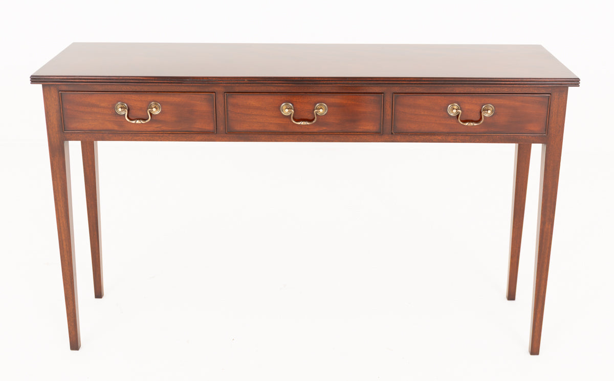Georgian Revival Mahogany Sofa Table
