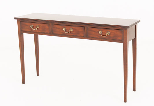 Georgian Revival Mahogany Sofa Table