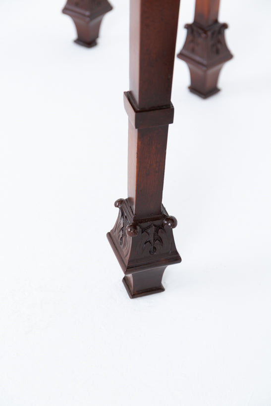 Stunning Pair of Regency Style Mahogany Console Tables