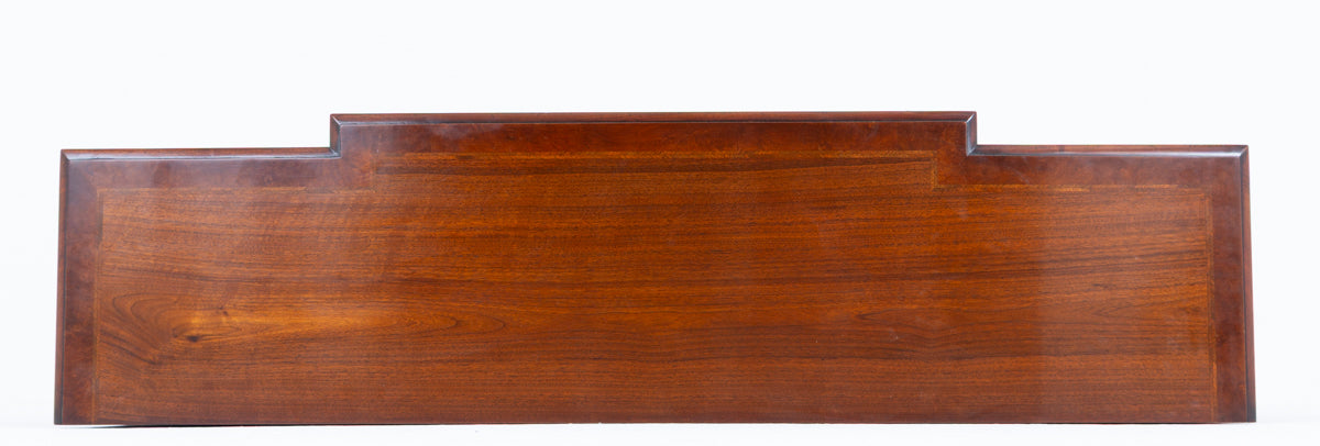 Georgian Revival Walnut Breakfront Sideboard