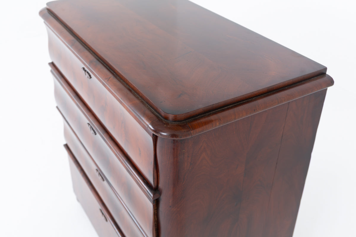 Biedermeier Mahogany Chest of Drawers