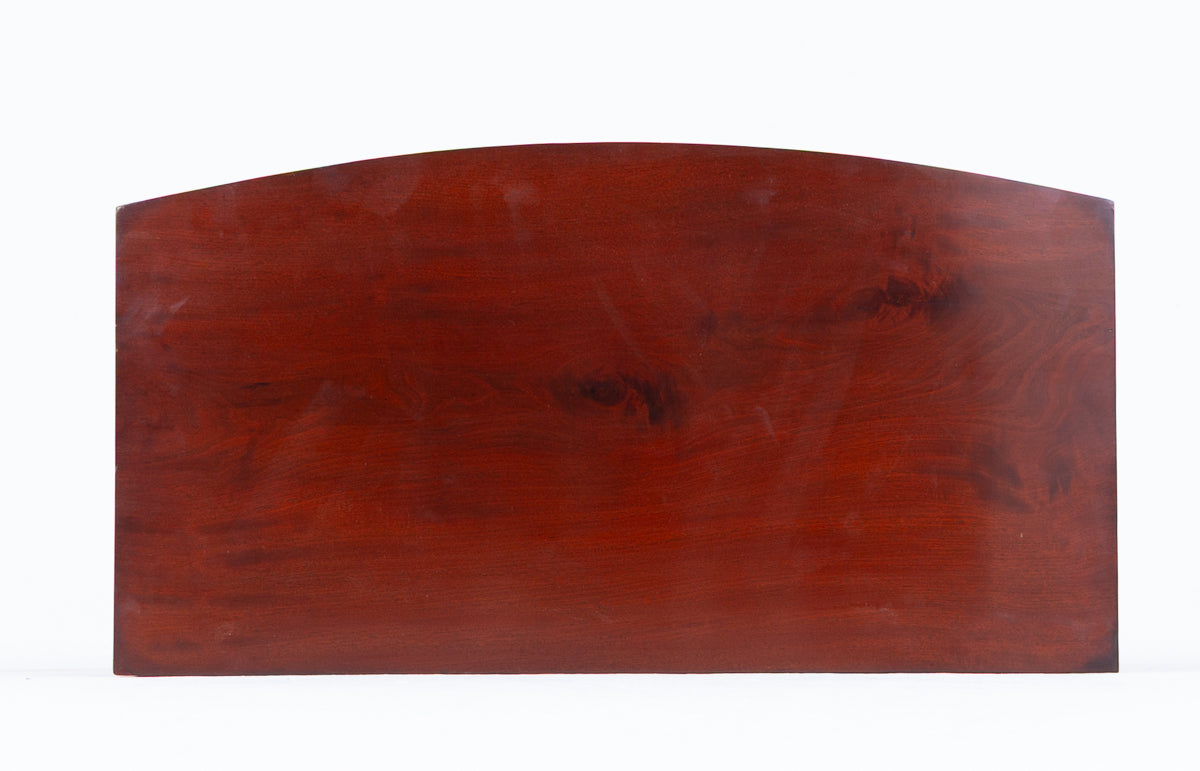 Regency Mahogany Bow Chest of Drawers
