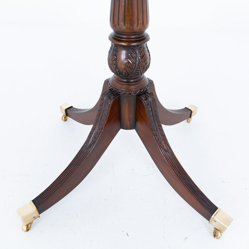 Mahogany Regency Revival Dining Table