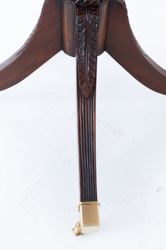 Mahogany Regency Revival Dining Table