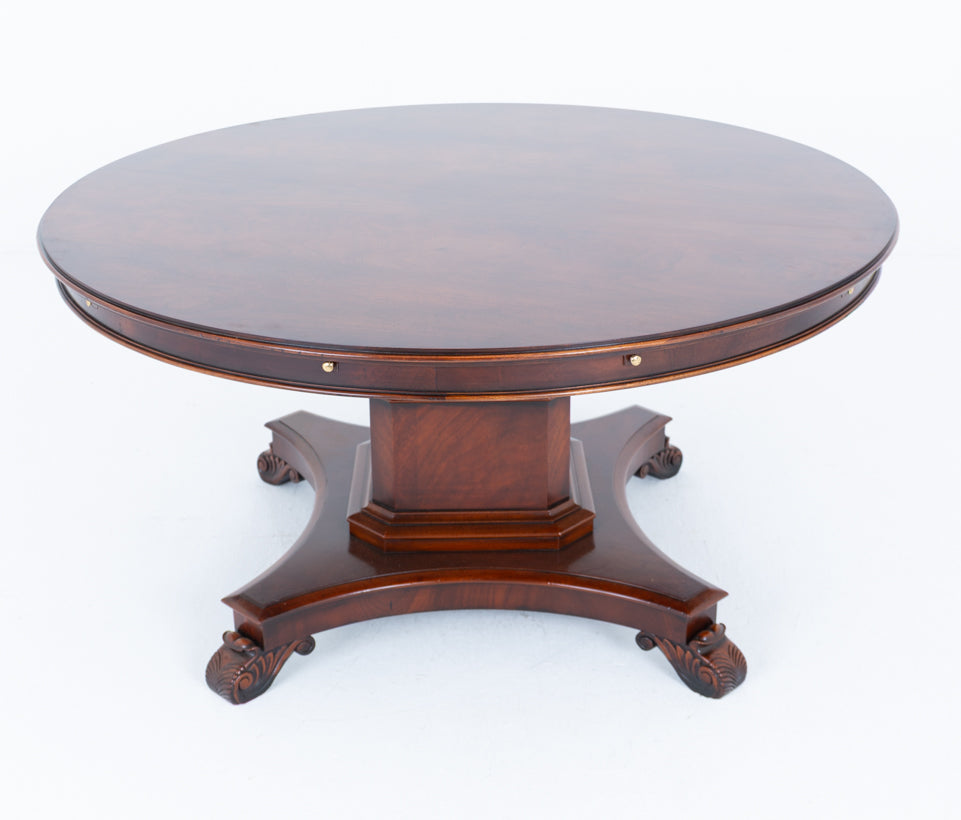 William IV Style Mahogany Expanding Dining Table