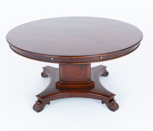 William IV Style Mahogany Expanding Dining Table