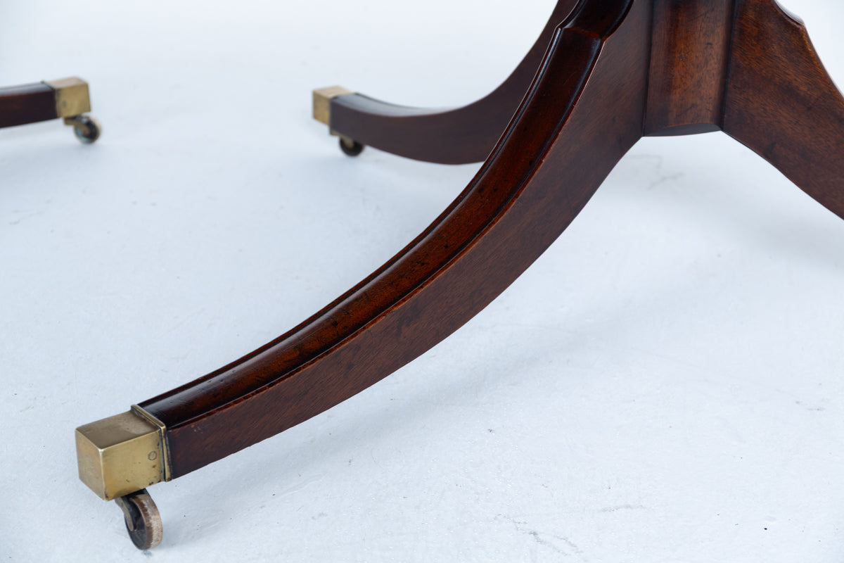 Impressive 20 - 22 Seat Regency Style Mahogany Dining Table