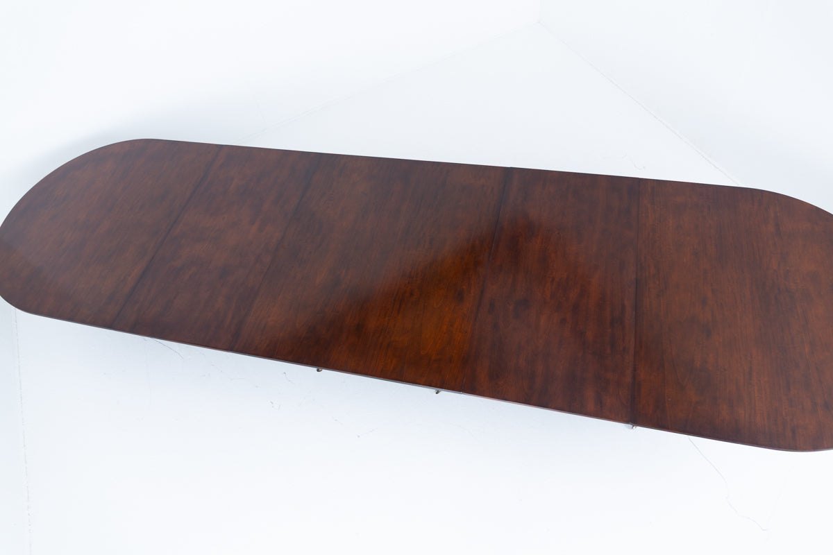 Impressive 20 - 22 Seat Regency Style Mahogany Dining Table