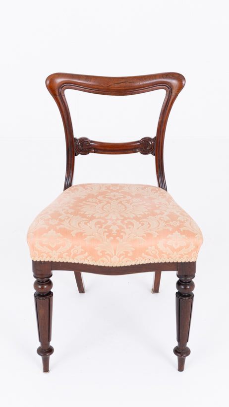 Good Set of 8 William IV Mahogany Dining Chairs
