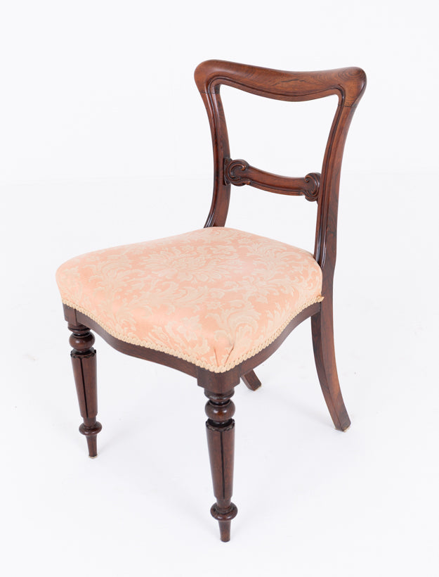 Good Set of 8 William IV Mahogany Dining Chairs