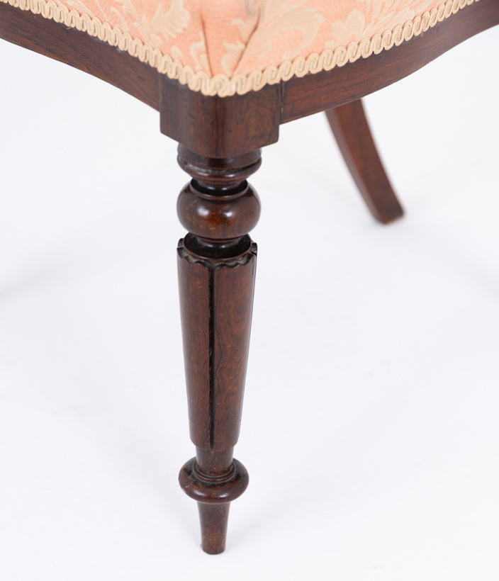Good Set of 8 William IV Mahogany Dining Chairs