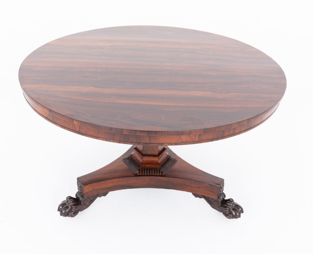 Regency Rosewood Centre Table