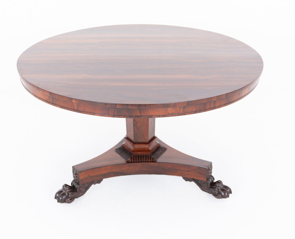 Regency Rosewood Centre Table