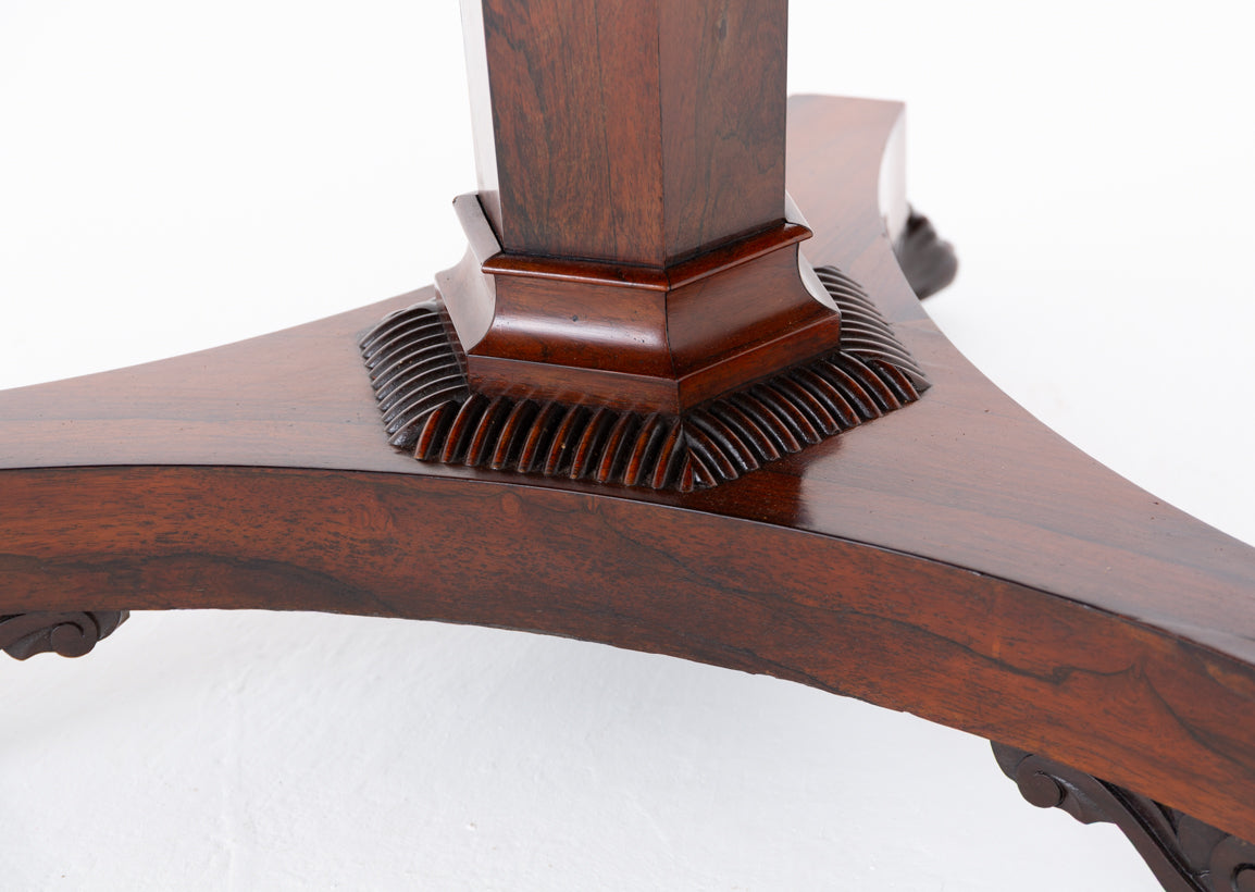 Regency Rosewood Centre Table