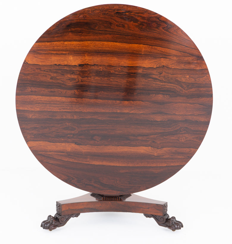 Regency Rosewood Centre Table
